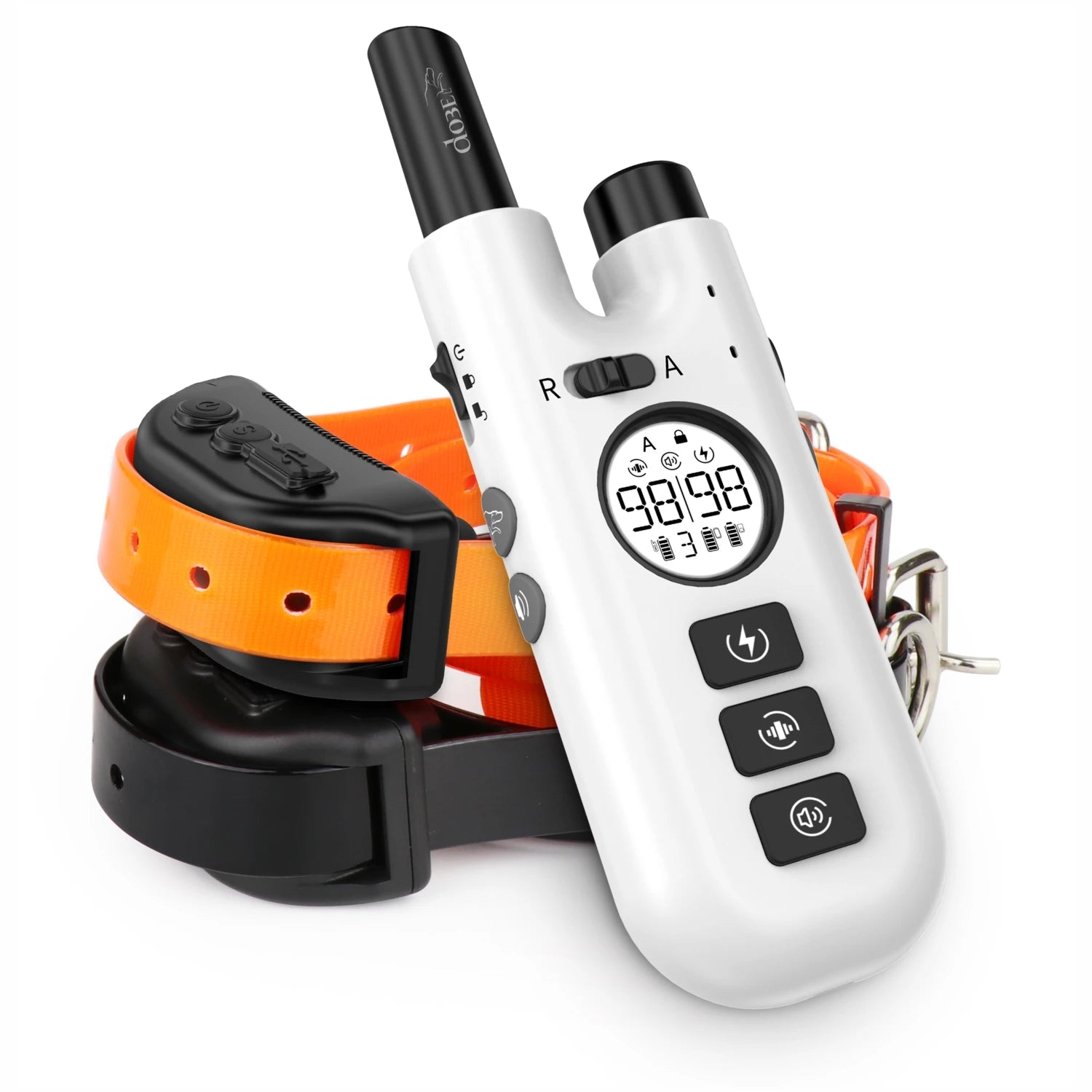 Moktan Sabai Dog Training Collar 800M Remote Waterproof Rechargeable No Bark Control Collar 2in1