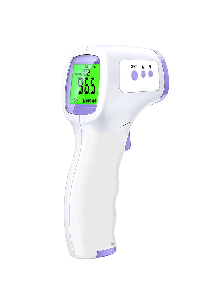 Moktan Sabai Digital Infrared Device & Portable Finger Sensor – Touch-Free Display & Carry Case White