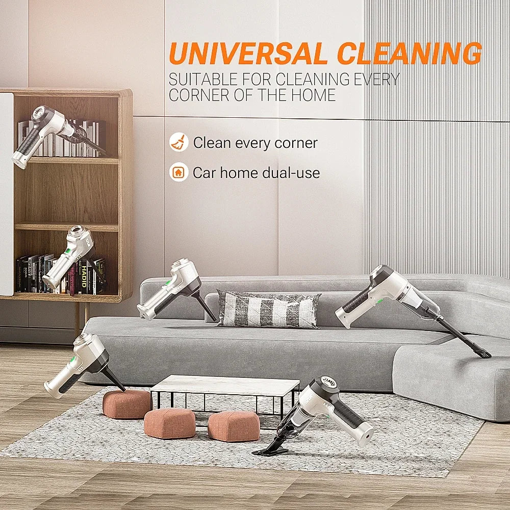 Moktan Sabai High Pressure Cordless Car Vacuum Cleaner Powerful Wireless Mini Vacuum