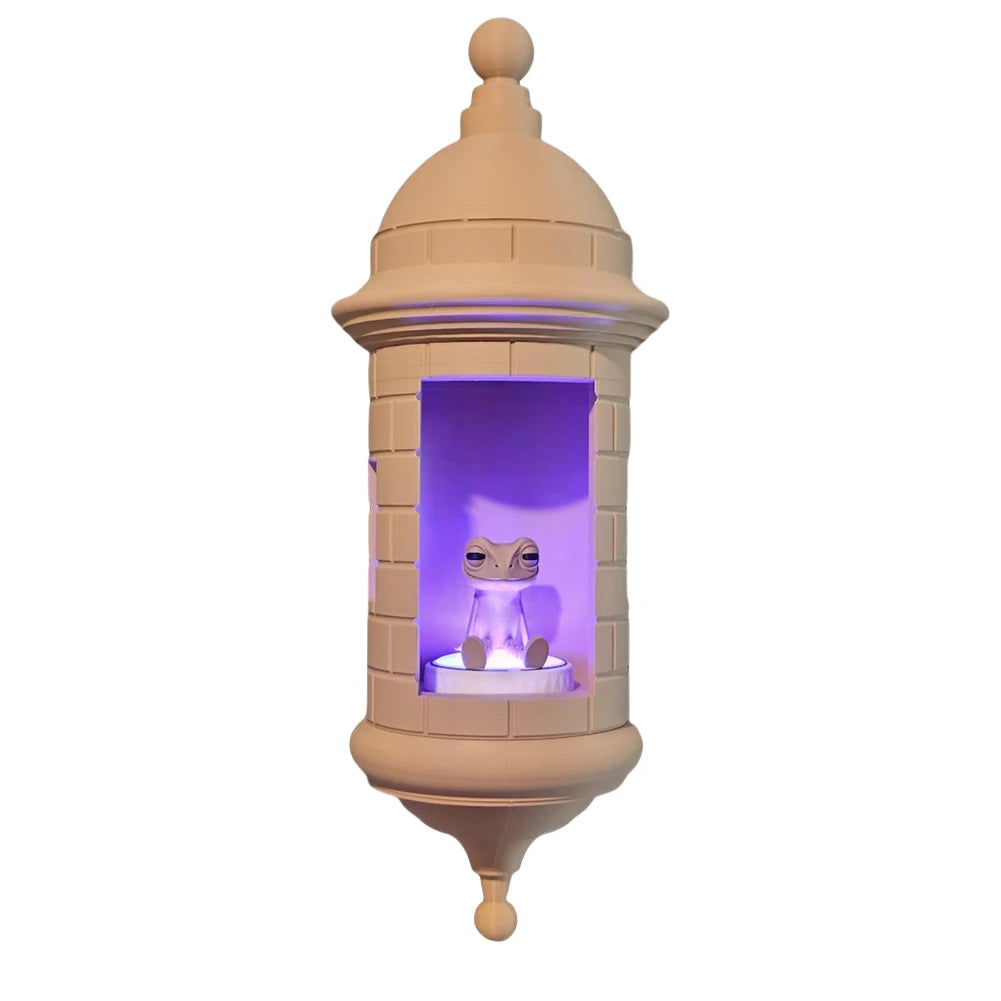 Moktan Sabai Puerto Rican Garita Coqui Lamp 16 Color USB LED Night Light Handmade Souvenir 16 Colors