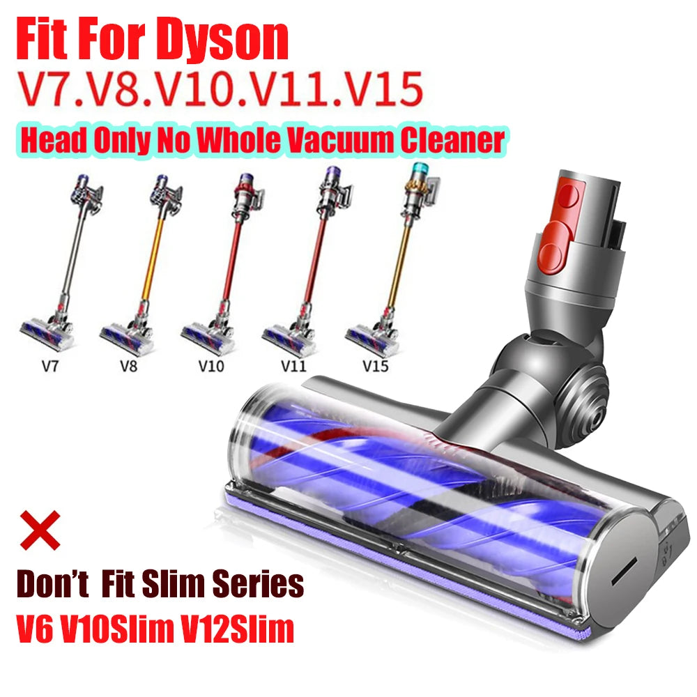 Anti Tangle Motorized Cleaner Head Brush Compatible Cordless Vacuum V7 V15