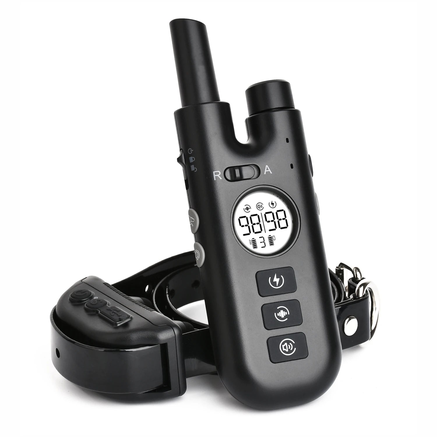 Moktan Sabai Dog Training Collar 800M Remote Waterproof Rechargeable No Bark Control Collar 2in1