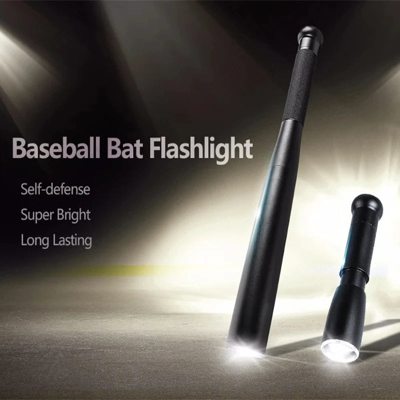 Moktan Sabai Aluminum Alloy Waterproof LED Flashlight with Bat-Style Handle – Super Bright Light