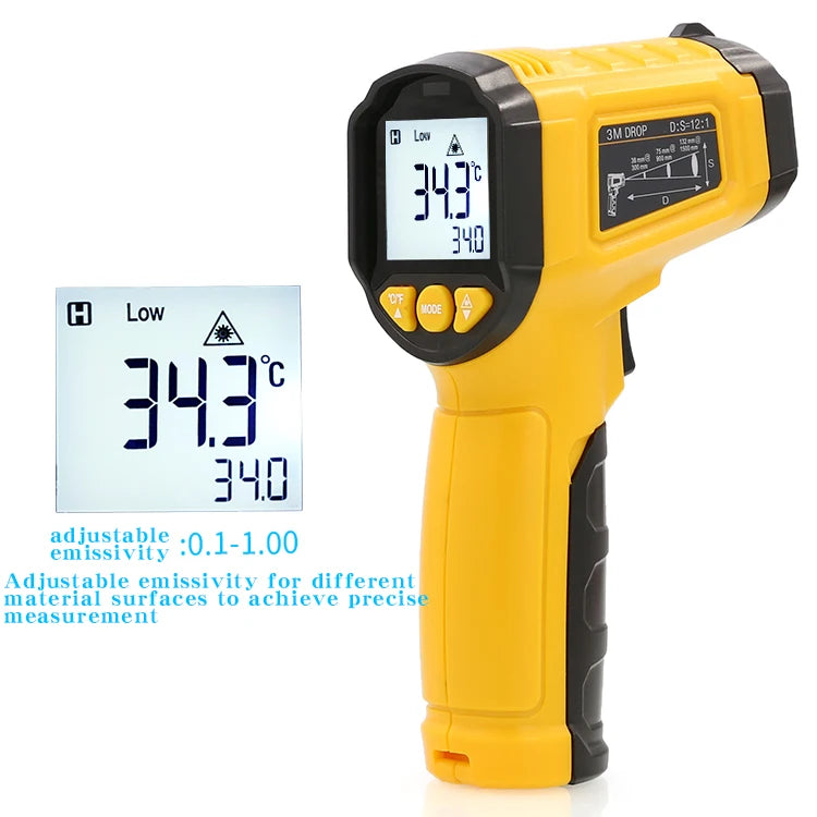Moktan Sabai Infrared Non-Contact Thermometer TS380 – Handheld High-Precision Temperature Gauge