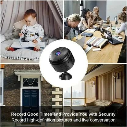 HD WiFi Security Camera Wireless Smart Home Surveillance Video Monitor