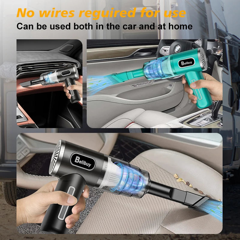 Wireless Handheld Vacuum Cleaner Powerful Portable for Sofa Carpet Debris
