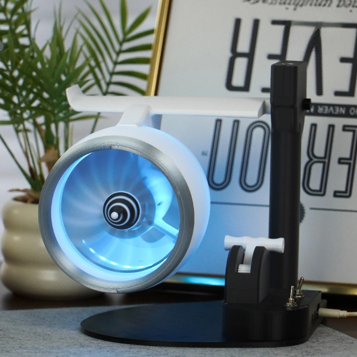 Moktan Sabai Cool Mist Humidifier with RGB Light Turbo Fan Design