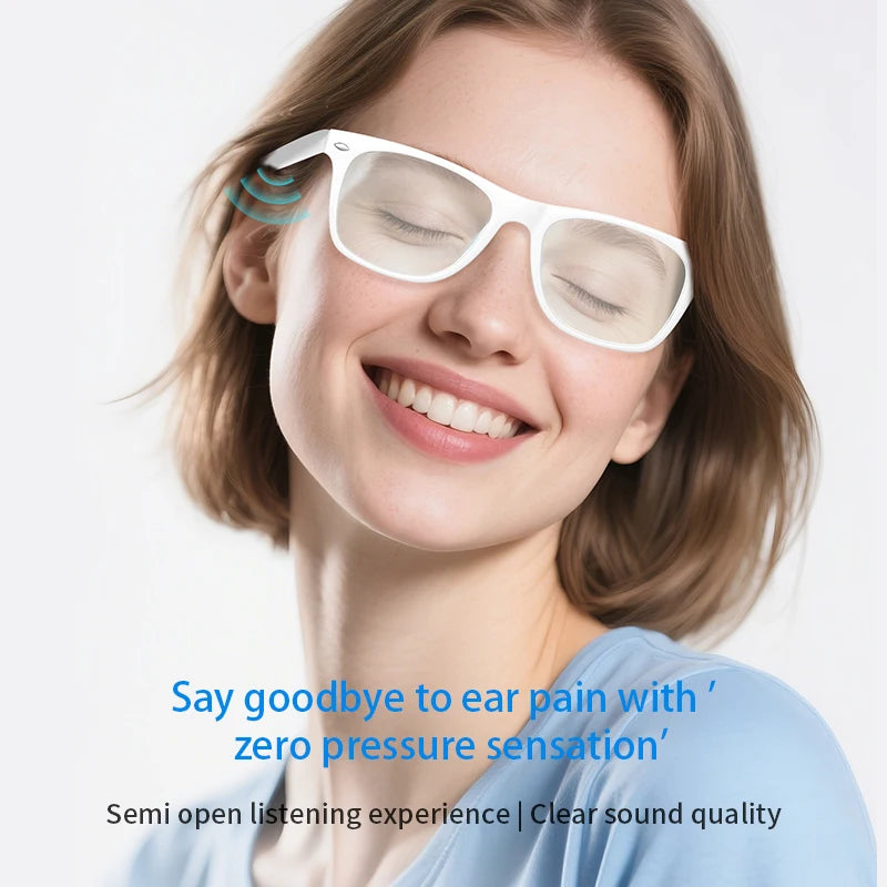 Moktan Sabai AI Smart Glasses Bluetooth Translation Sunglasses Call Headphones UV Protection
