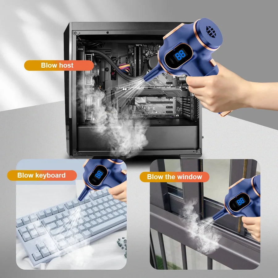 Wireless Car Vacuum Cleaner High Power Portable for Sofa Office Carpet Home