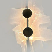 Moktan Sabai Stainless Rotatable LED Wall Sconce Creative Shadow Light Bedroom Bedside Stairs