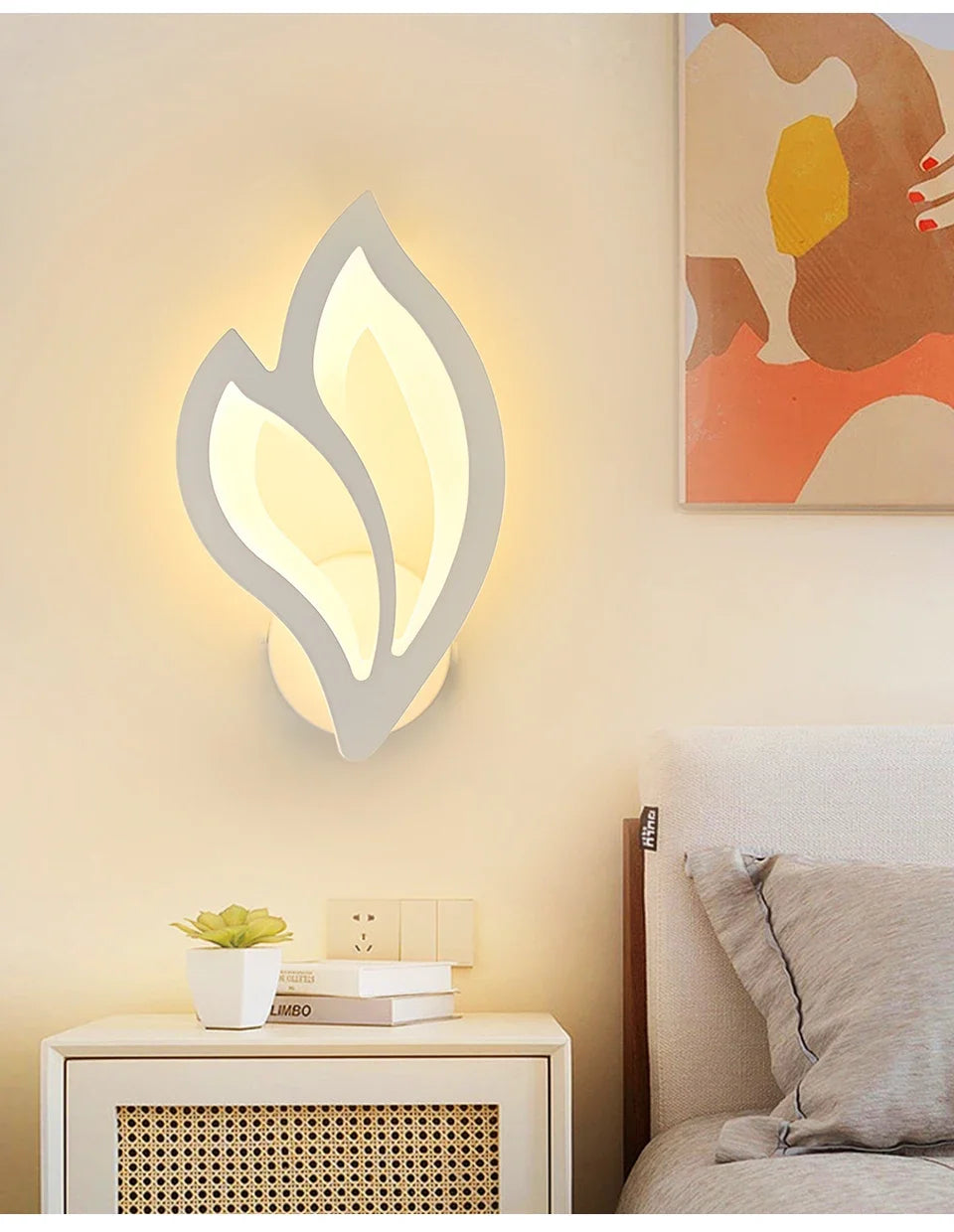 Moktan Sabai Modern LED Wall Lamp – Luxury Indoor Light for Living Room & Bedside Wall Decor