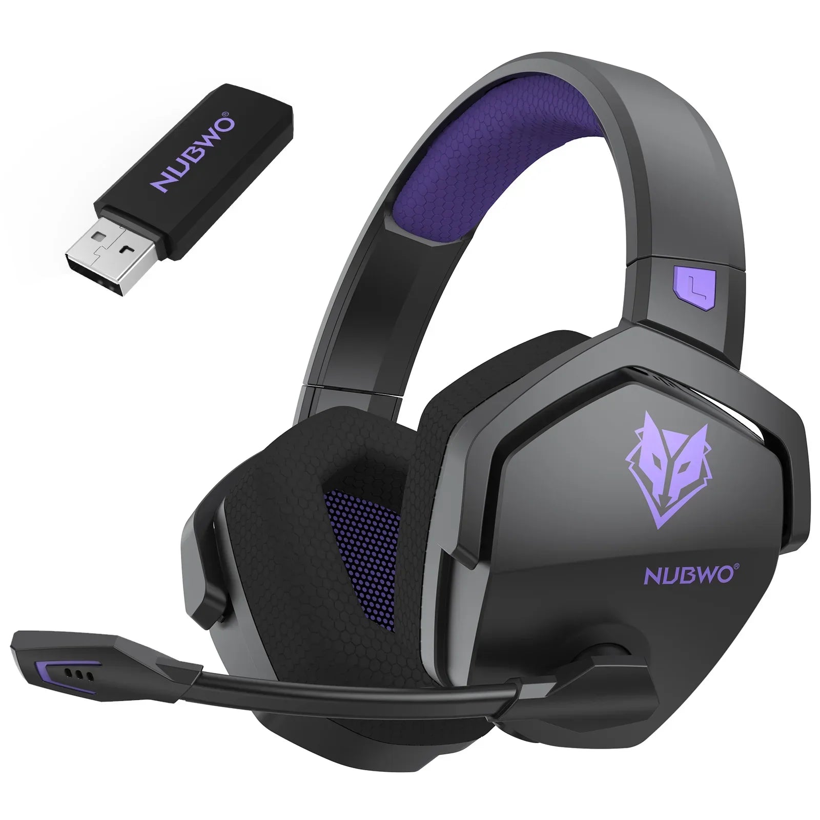 Moktan Sabai Dual Wireless Gaming Headset with Mic ANC for PS5 PC Mobile Switch