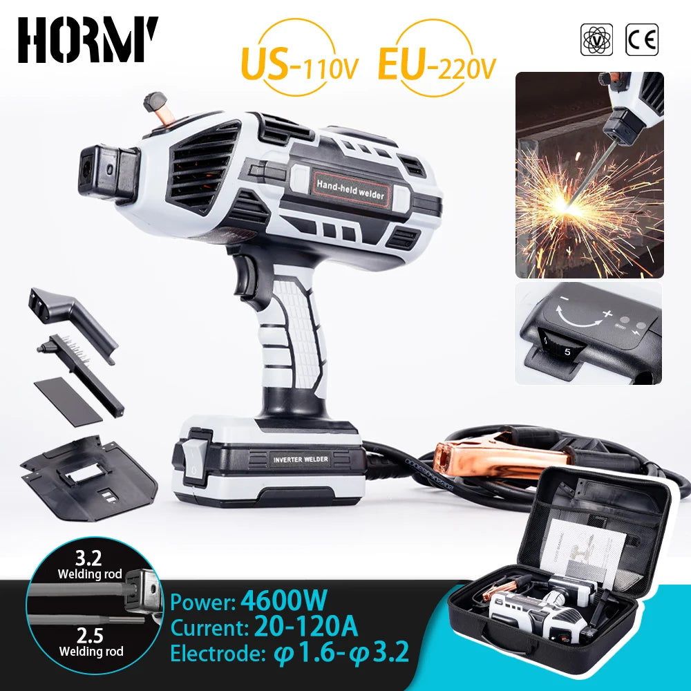 Moktan Sabai 4600W Handheld Arc Welder Mini Portable Welding Machine Home DIY Euro 220V