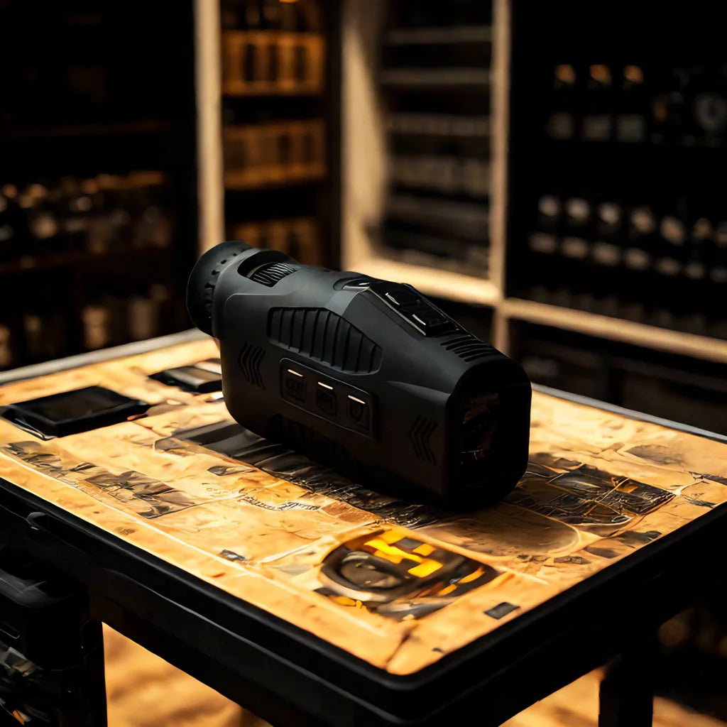 Moktan Sabai 1080P Night Vision Monocular with Infrared Zoom HD Hunting Telescope for Day/Night Use