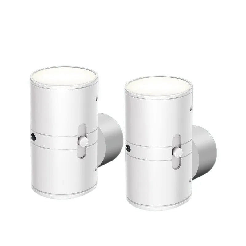 Moktan Sabai Plug In Night Light Dusk to Dawn Sensor Adjustable Brightness Stair Hallway 2PCS