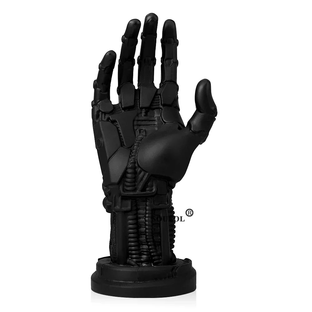 Moktan Sabai Cyberpunk Controller Stand Resin Holder for PS5 PS4 Xbox Switch Gamepad Display Black