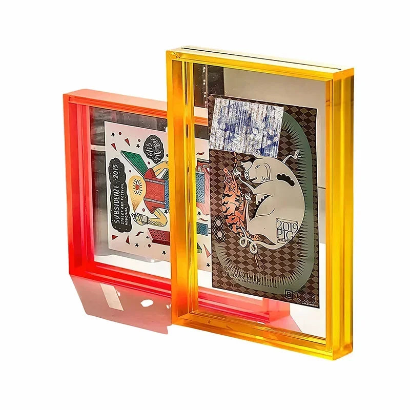 Moktan Sabai Acrylic Floating Frame | Transparent Photo Display