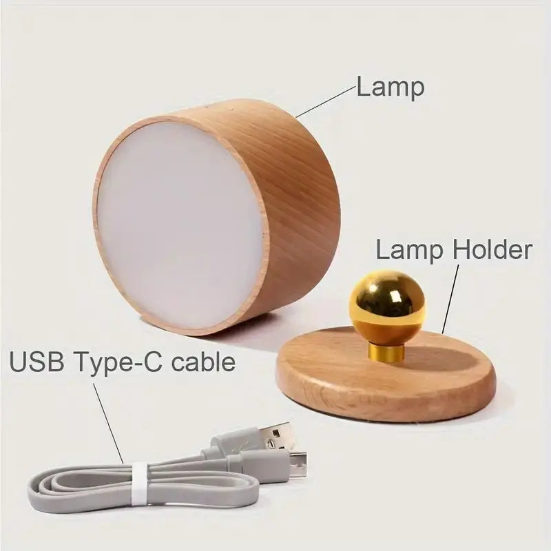 Moktan Sabai Touch Control Wall Lamp USB Rechargeable Dimmable LED Reading Light Bedroom