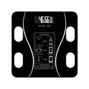 Moktan Sabai Smart Bluetooth Digital Scale – LED Display with App Sync and Rechargeable Battery tzc-black