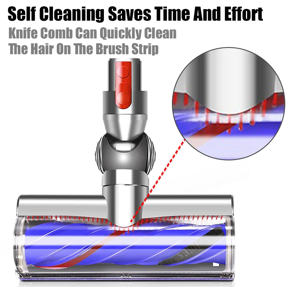 Moktan Sabai Anti Tangle Motorized Cleaner Head Brush Compatible Cordless Vacuum V7 V15
