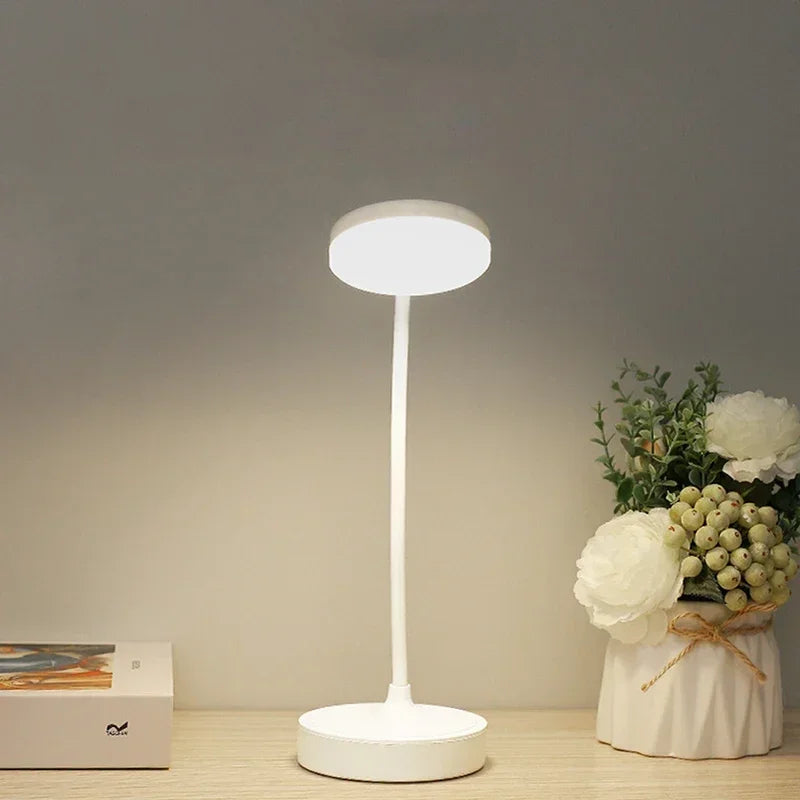 Moktan Sabai Portable LED Desk Lamp USB Battery Table Light 3-Color Stepless Dimming Eye Care