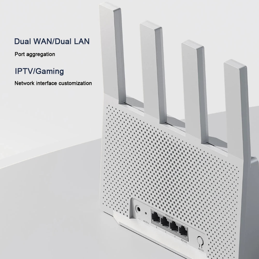 Moktan Sabai WiFi 7 BE3600 Dual Band Gaming Router 3570Mbps Mesh VPN Dual WAN LAN