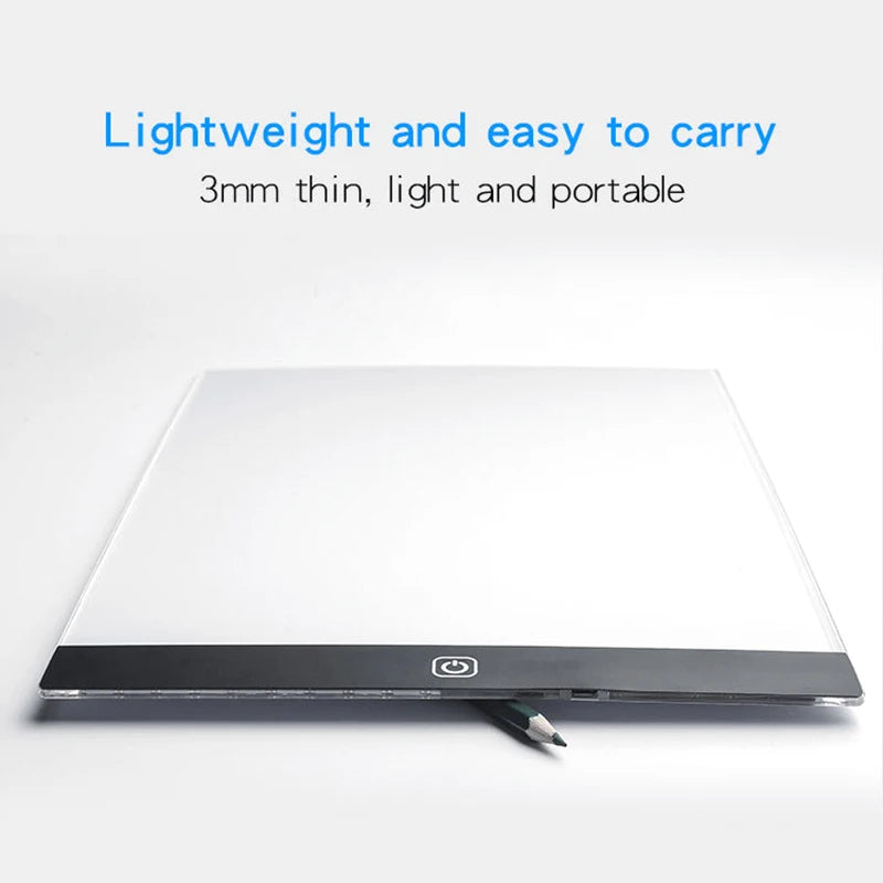 Moktan Sabai A5 LED Drawing Copy Pad Dimmable Light Board Adjustable Art Tablet Educational Toy