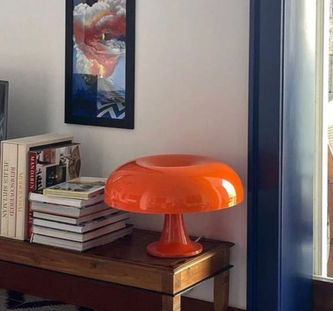Moktan Sabai Nordic Mushroom Table Lamp | Modern Ambient Night Light for Cozy Home Décor