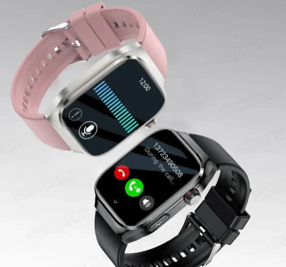 Moktan Sabai NexaPulse Smartwatch with Health Monitoring, ECG, Bluetooth Calling