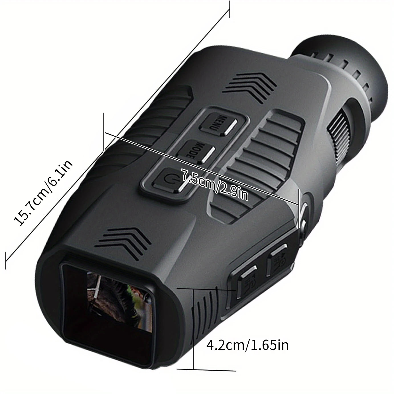 Moktan Sabai 1080P Night Vision Monocular with Infrared Zoom HD Hunting Telescope for Day/Night Use