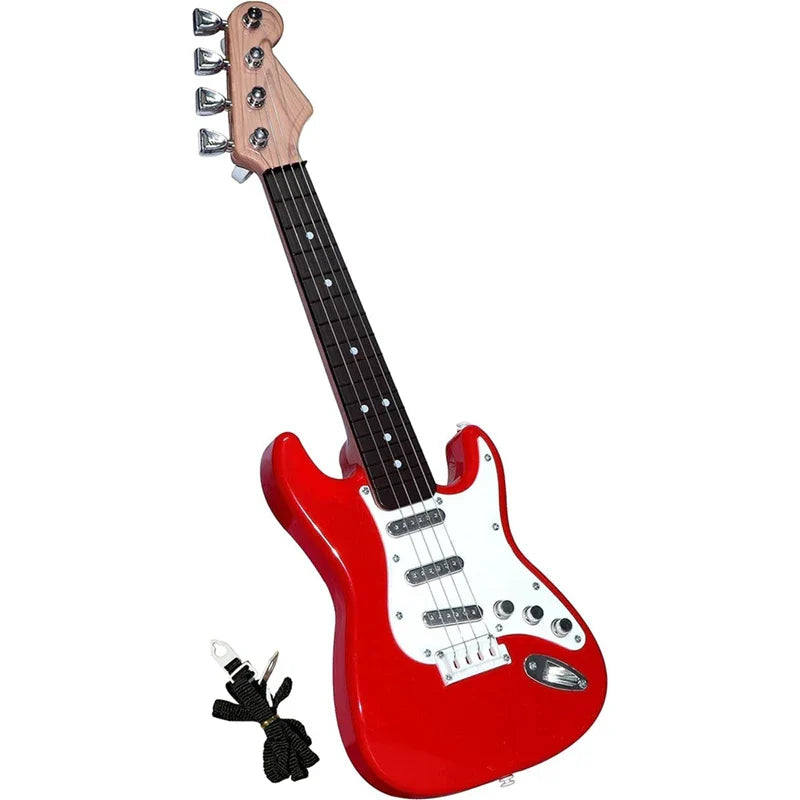 Moktan Sabai 4-String Electric Guitar Toy for Kids - Portable Musical Instrument, Perfect Gift for Young Musicians