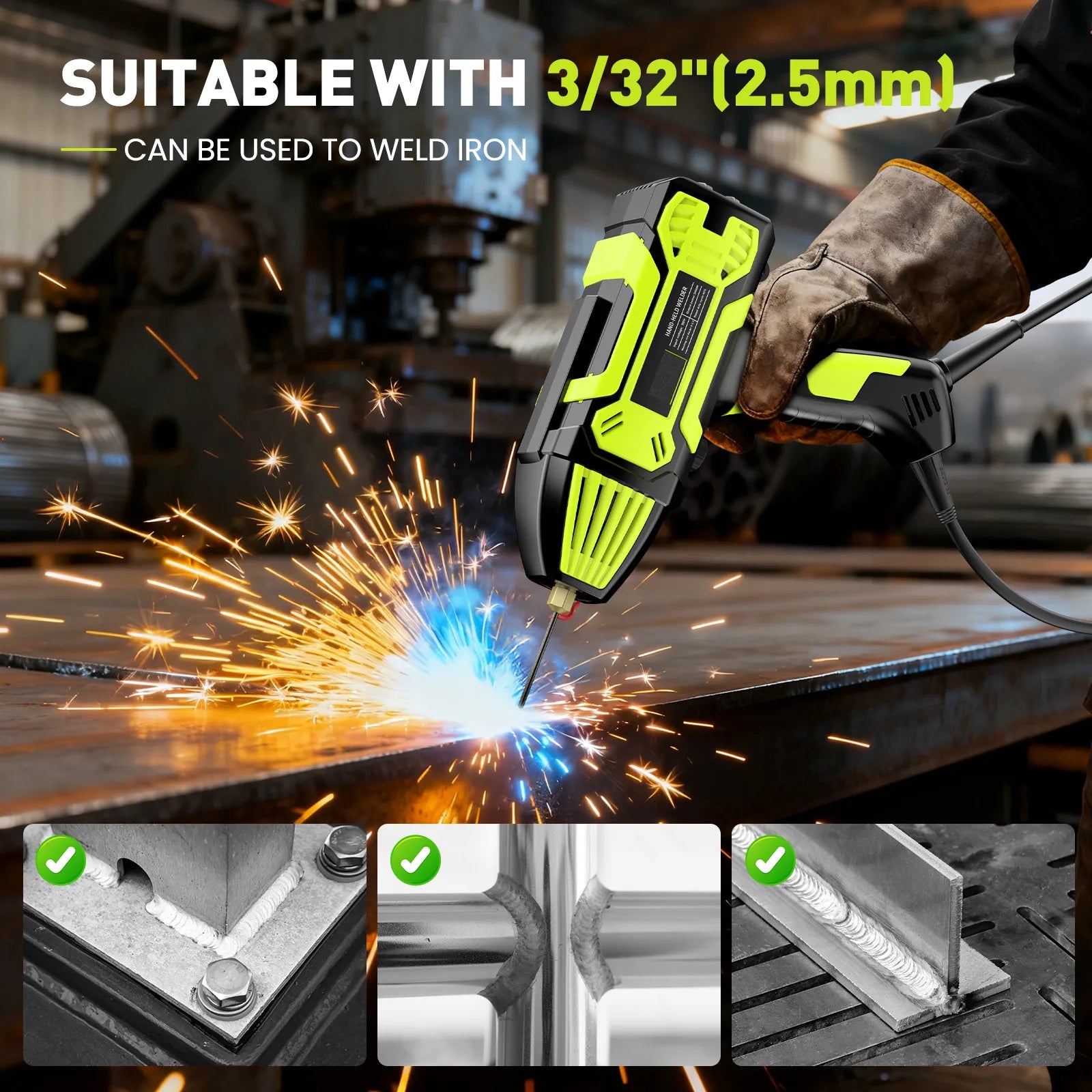Moktan Sabai Portable 110V ARC Welder IGBT Inverter Handheld Stick Welding Machine 20-200Amp