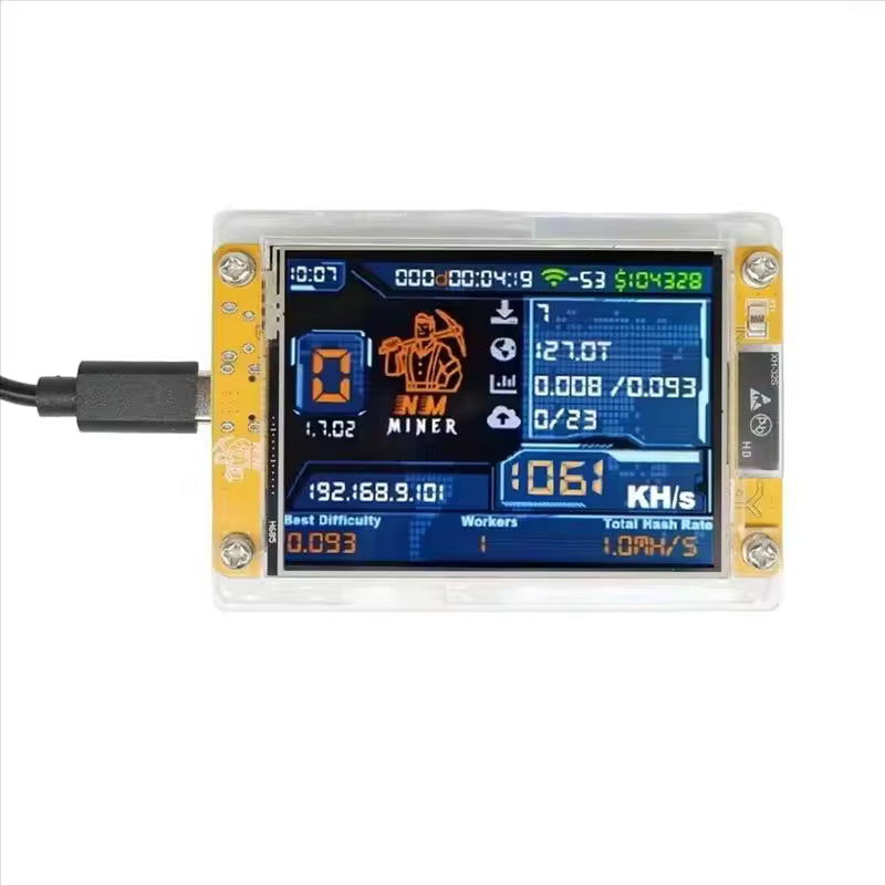 Moktan Sabai ESP32 Crypto Miner Board WiFi Microcontroller Bitcoin Mining Device Akai Miner