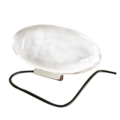 Italian Designer LED Crystal Table Lamp Egg Shape for Bedroom Decor & Gifting