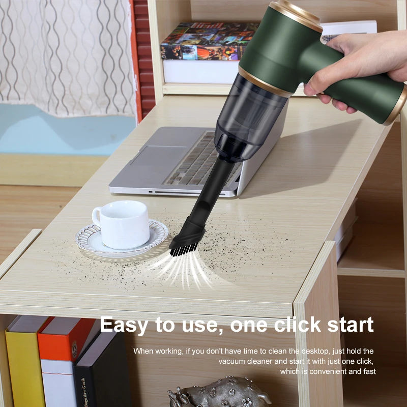 Wireless Car Vacuum Cleaner High Power Portable for Bedroom Carpet Home