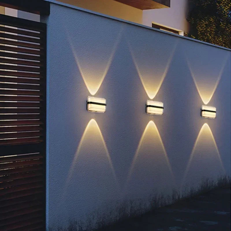 Moktan Sabai IP65 Waterproof Outdoor Wall Light Modern Round Lamp for Balcony Corridor