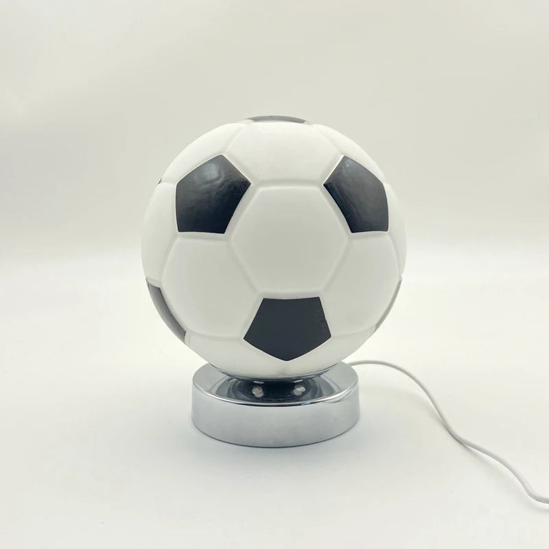 Moktan Sabai Football Table Lamp LED Desk Light Sports Bedroom Nightstand Home Decor football