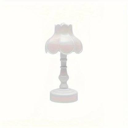 Pagoda Flower LED Table Lamp Battery Desk Night Light Modern Bedroom Decor