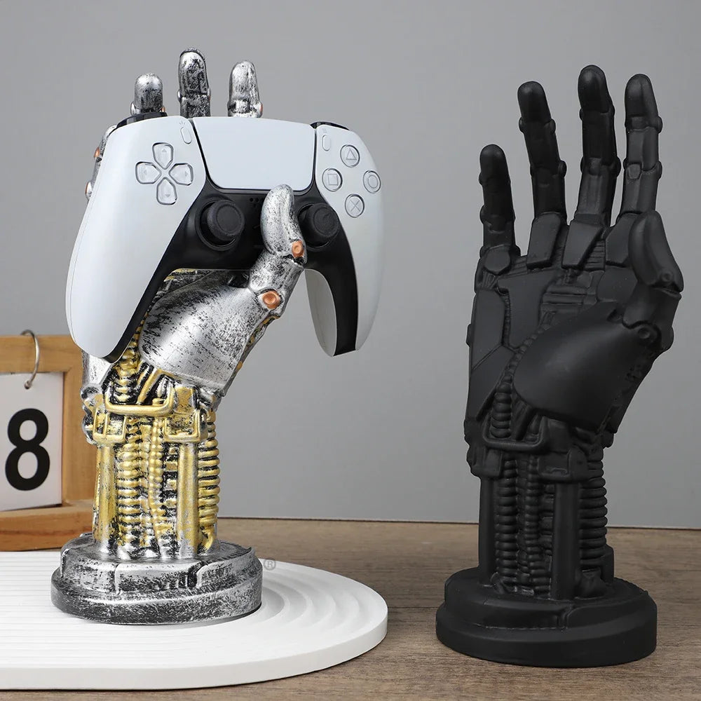 Moktan Sabai Cyberpunk Controller Stand Resin Holder for PS5 PS4 Xbox Switch Gamepad Display