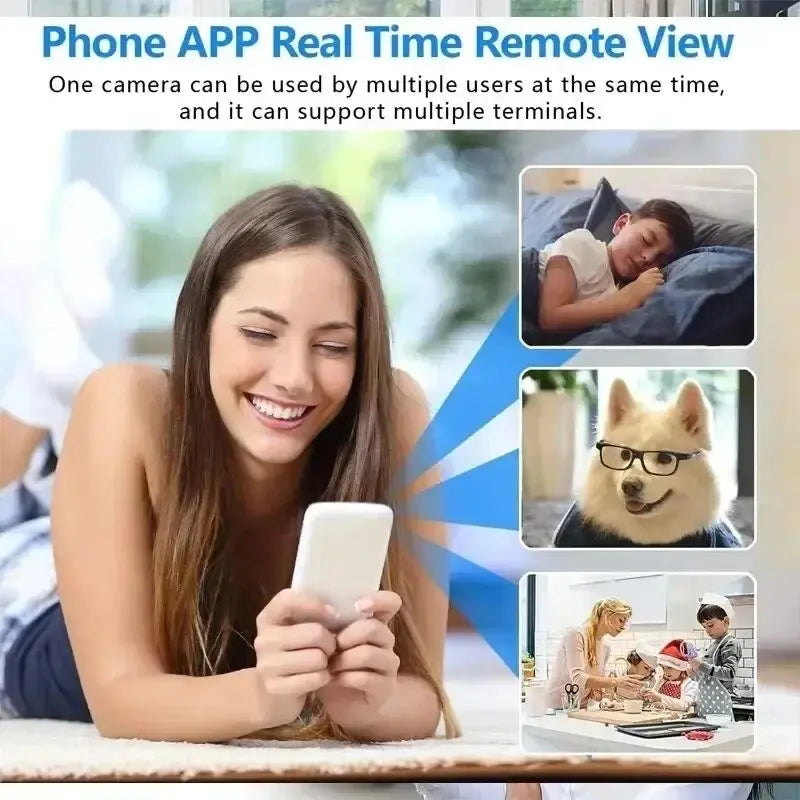 X5Mini 1080P Wireless Security Camera – Night Vision, Motion Detection, Portable