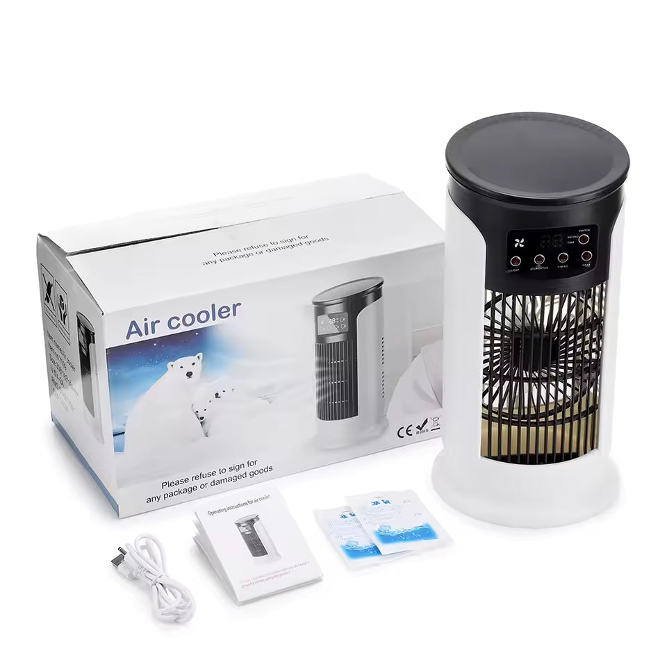 Moktan Sabai Portable Air Cooler Fan Personal Air Conditioner with Water Tank