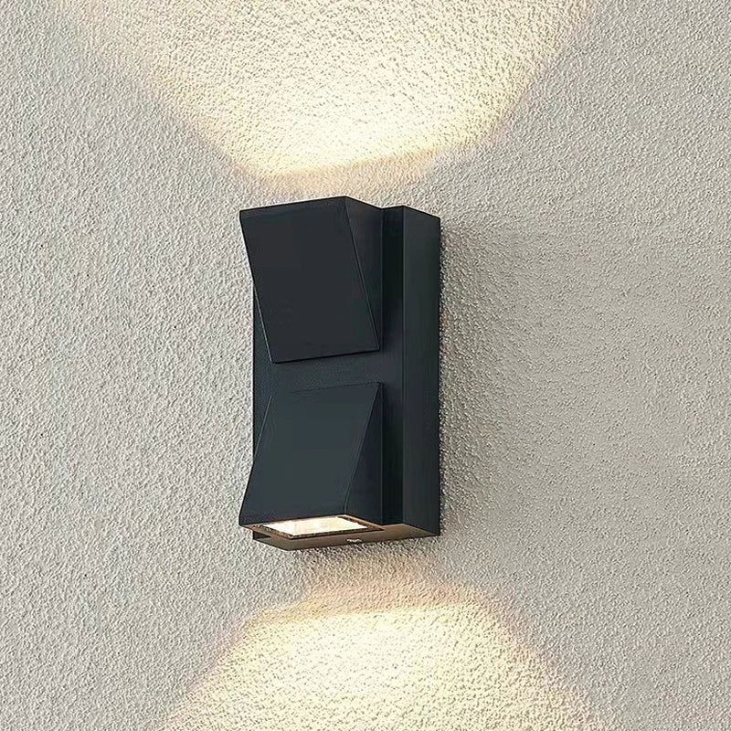 Moktan Sabai LED Outdoor Waterproof Wall Light – Porch Yard Walkway Lamp for Indoor & Garden