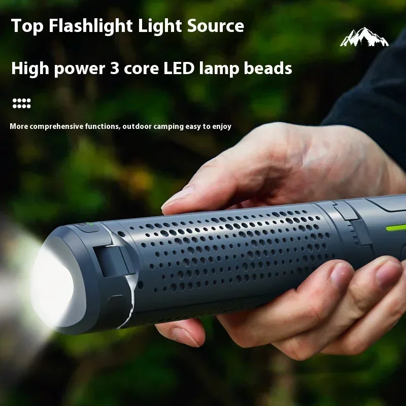 Moktan Sabai 1000LM Rechargeable Camping Lantern Retractable Work Light Hiking Emergency
