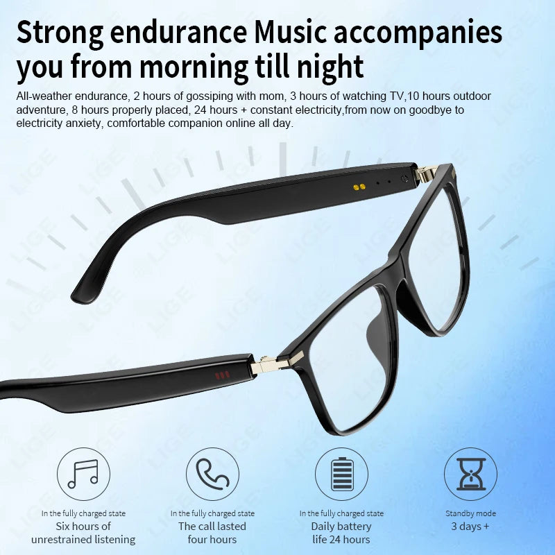 Moktan Sabai Bluetooth Smart Glasses Anti UV Sunglasses Wireless Call Headphones Outdoor