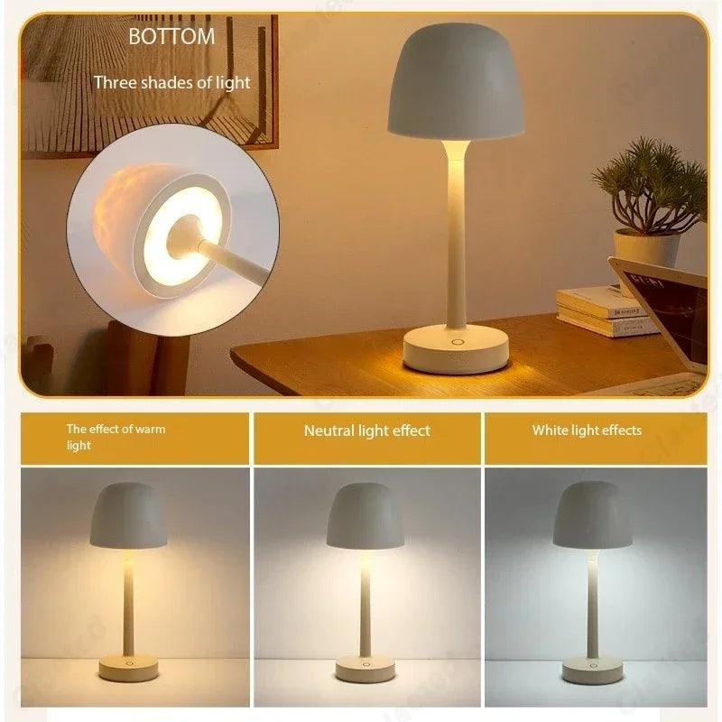 Moktan Sabai LED Water Ripple Desk Lamp Romantic Night Light Projection Bedroom Couple Gift
