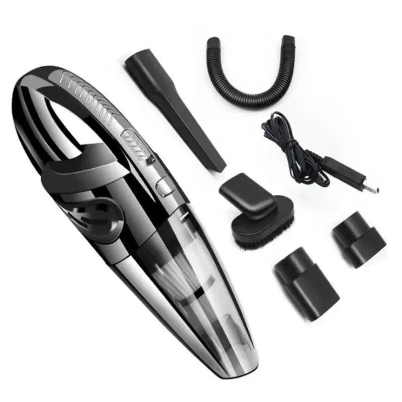 Moktan Sabai Wireless Handheld Vacuum Cleaner – Powerful Cyclone Suction for Car & Home Pet Hair Black