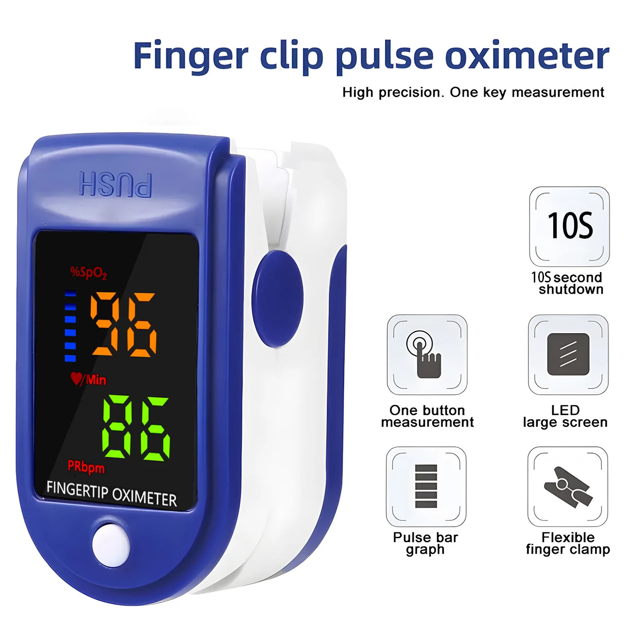 Moktan Sabai Digital Infrared Device & Portable Finger Sensor – Touch-Free Display & Carry Case
