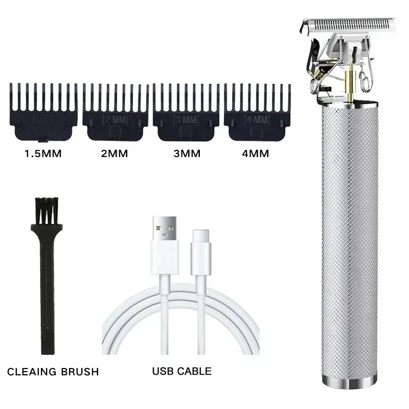 Moktan Sabai Professional Hair Clipper Beard Trimmer USB Rechargeable Barber Shaver