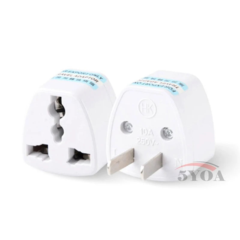 Moktan Sabai Universal Travel Plug Adapter EU US AU to UK 3 Pin AC Power Converter
