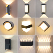 Moktan Sabai LED Outdoor Waterproof Wall Light – Porch Yard Walkway Lamp for Indoor & Garden
